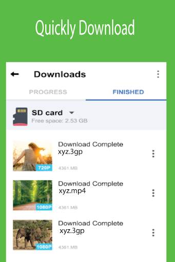 Vtube Video Downloader 2021 screenshot 3