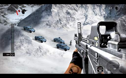 Tiro da cecchino militare screenshot 1