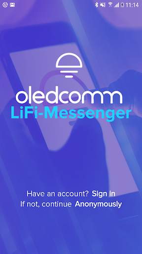 LiFi-Messenger screenshot 1