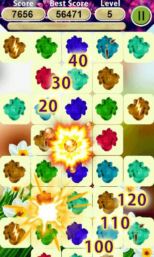 Flower Crush Jam screenshot 4