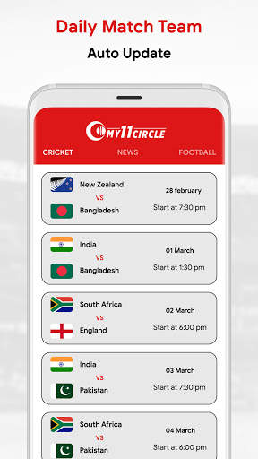 My 11 Circle -  My 11 Cricket Team by Expert Tips screenshot 2
