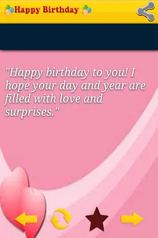 Happy Birthday SMS screenshot 3