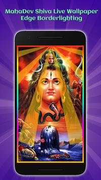 MahaDev Shiva Live Wallpaper-Edge Borderlighting screenshot 2
