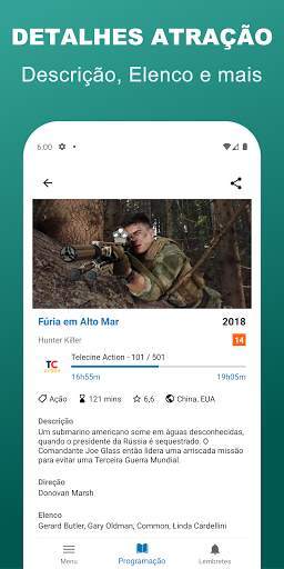 Guia TV Programação de Canais screenshot 2