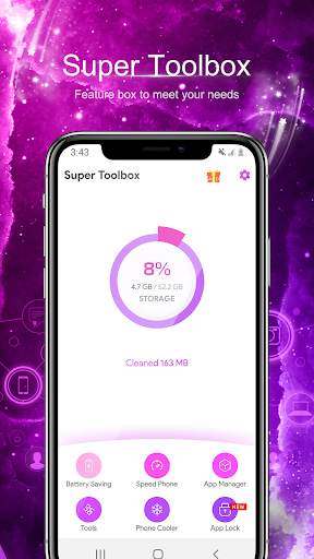 Super Toolbox-Clean Junk ,Lock Apps,Speed Phone screenshot 2