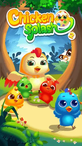 Chicken Splash 2 - Collect Eggs & Feed Babies screenshot 3
