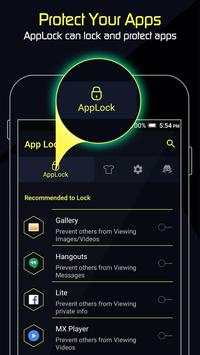 AppLock - Incredible (Fingerprint - Pattern Lock) screenshot 1