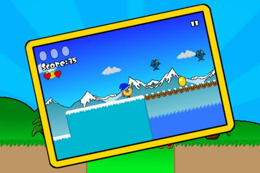 Happy Chick - Platform Game screenshot 4