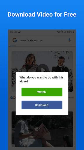 Video Downloader for Facebook - FB Video Download screenshot 1