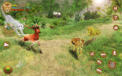 Cheetah Attack Simulator 3D Game Cheetah Sim screenshot 4