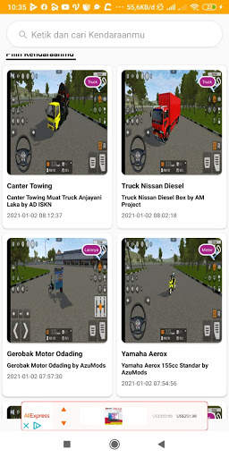 MOD Bussid Lengkap Mediafire screenshot 2