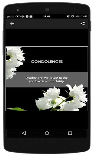 Condolences and Sympathy screenshot 3