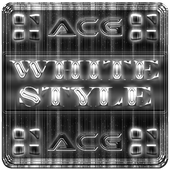 NEXT LAUNCHER WHITESTYLE THEME أيقونة
