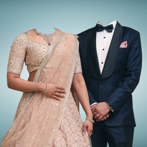 Traditional Wedding Couple Photo Suit Editor icon