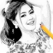 Photo Sketch Pencil Drawing art- Photo Maker 1