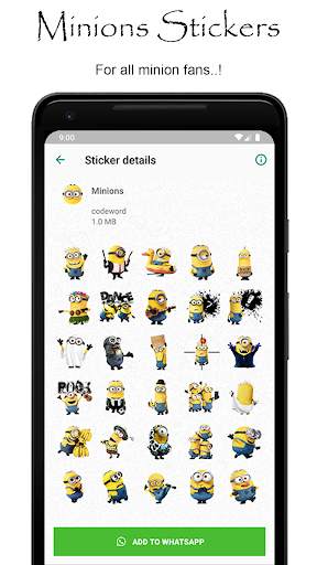 WhatsApp Stickers | WAStickerApps Free 7 تصوير الشاشة
