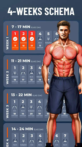 Workouts voor Thuis screenshot 4