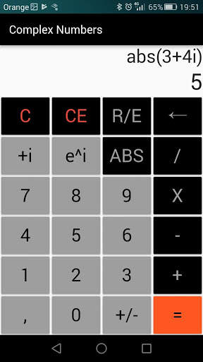 Complex Number Calculator screenshot 3