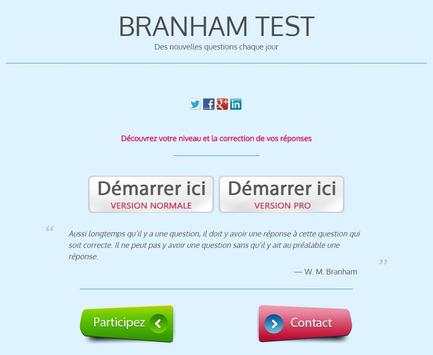 BRANHAM TEST screenshot 4