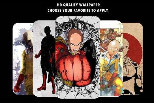 one punch saitama wallpaper HD Quality 1 تصوير الشاشة
