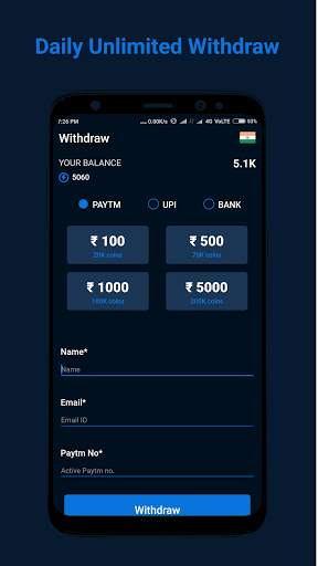 Quizee- Play Quiz & Earn money Unlimited Cash 2021 स्क्रीनशॉट 4