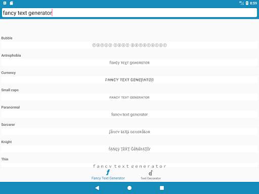 Cool Fonts - Font Generator & Font Changer screenshot 10