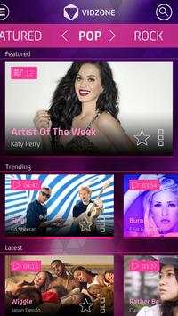 VIDZONE - Free HD Music Videos screenshot 2