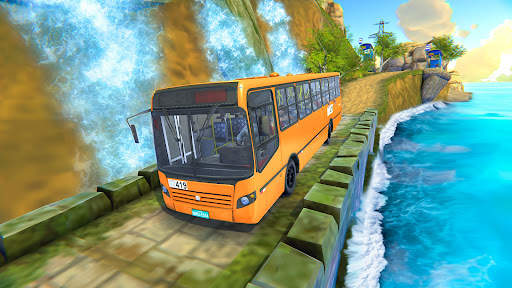Offroad Bus Simulator Bus Game screenshot 4