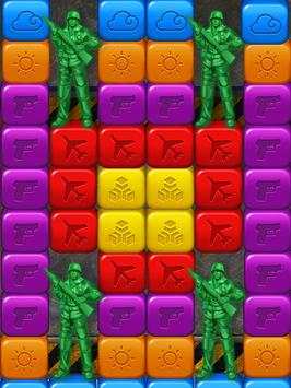 Toy Puzzle Crush：Army Men screenshot 3