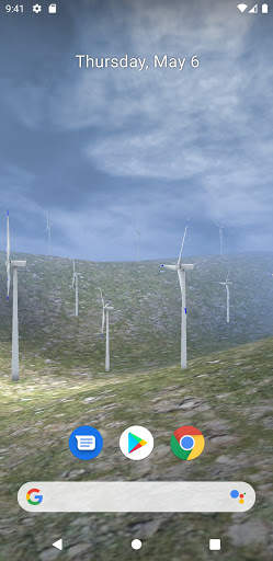 Wind Turbines 3D Live Wallpaper screenshot 2