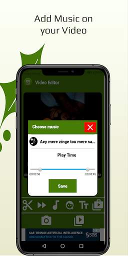 Video Editor Trim and edit video Add text in video screenshot 3