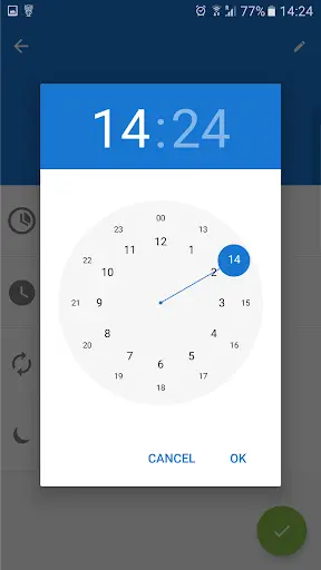 Poweramp Alarm Clock screenshot 3