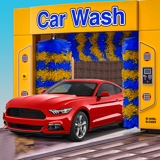 Modern Car Wash: Gas Station Car Parking Game icon