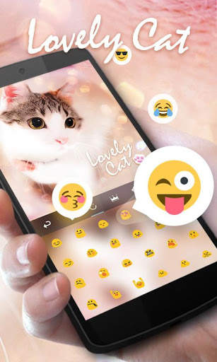 Lovely Cat Keyboard Theme स्क्रीनशॉट 4
