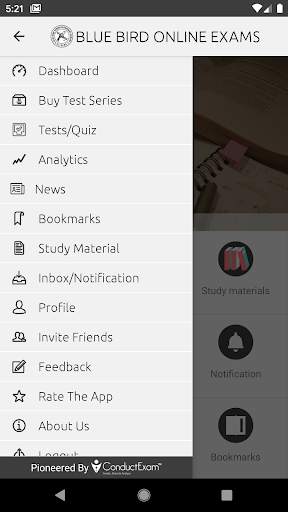 BLUE BIRD SCHOOL ONLINE EXAMS APP screenshot 3