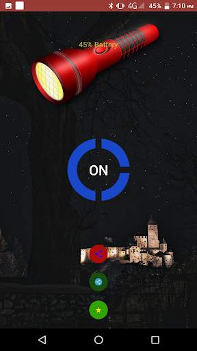 Flashlight Full HD: Let light for darkness screenshot 6