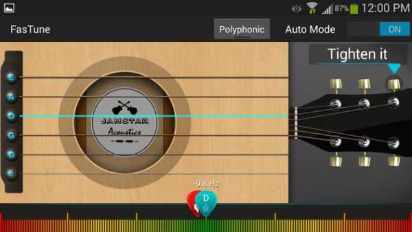 FASTUNE! Guitar Tuner FREE screenshot 1