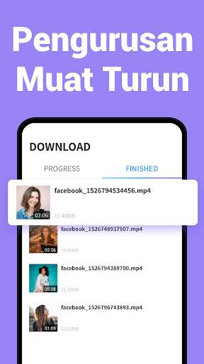 Aplikasi Pemuat Turun Video HD-2021 screenshot 4