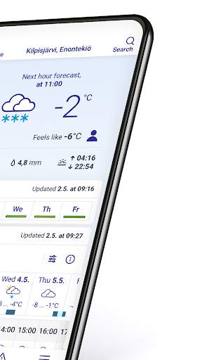 FMI Weather screenshot 2