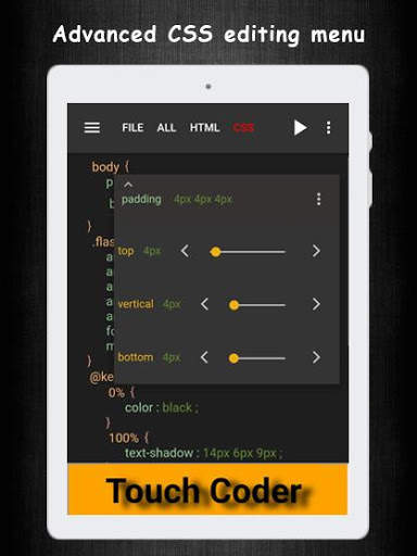 HTML CSS Live Code Editor & Learning 10 تصوير الشاشة