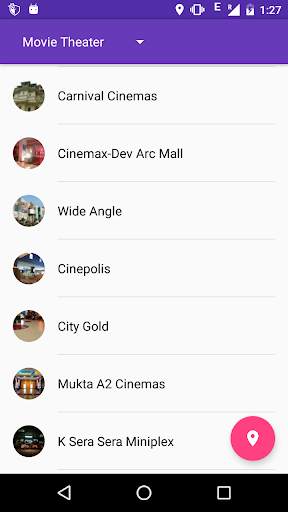 Nearby Places screenshot 1