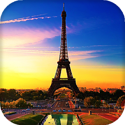 Romantic Paris Live Wallpaper (Backgrounds HD) icon