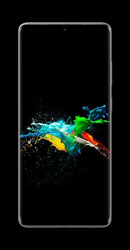 Black Dark AMOLED Wallpapers screenshot 2