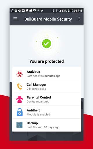 Mobile Security by BullGuard screenshot 2