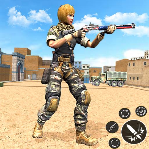 FPS Mission Counter : Offline shooting Game 3d icon