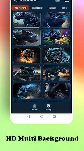 Black Panther Keyboard screenshot 8