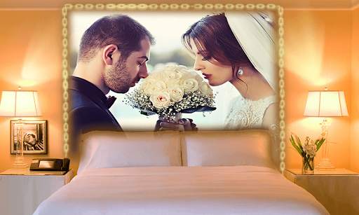 Couple Bedroom Photo Frame 1 تصوير الشاشة