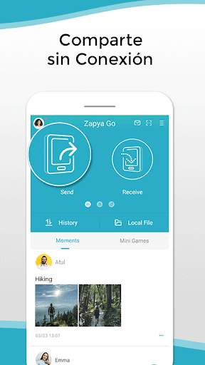 Zapya Go Transferencia de arch screenshot 1