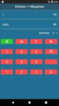 MB to KB Converter screenshot 2