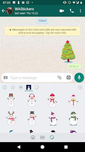 Christmas Stickers For Whatsapp - WAStickerApps screenshot 3